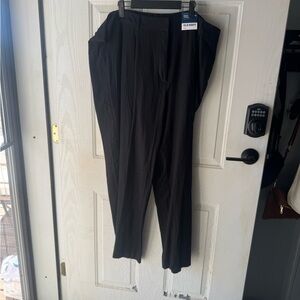 Extra high rise, tailor wide leg trouser